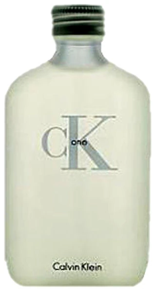 Calvin Klein CK One fragrance bottle